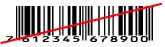 barcode verzerrt